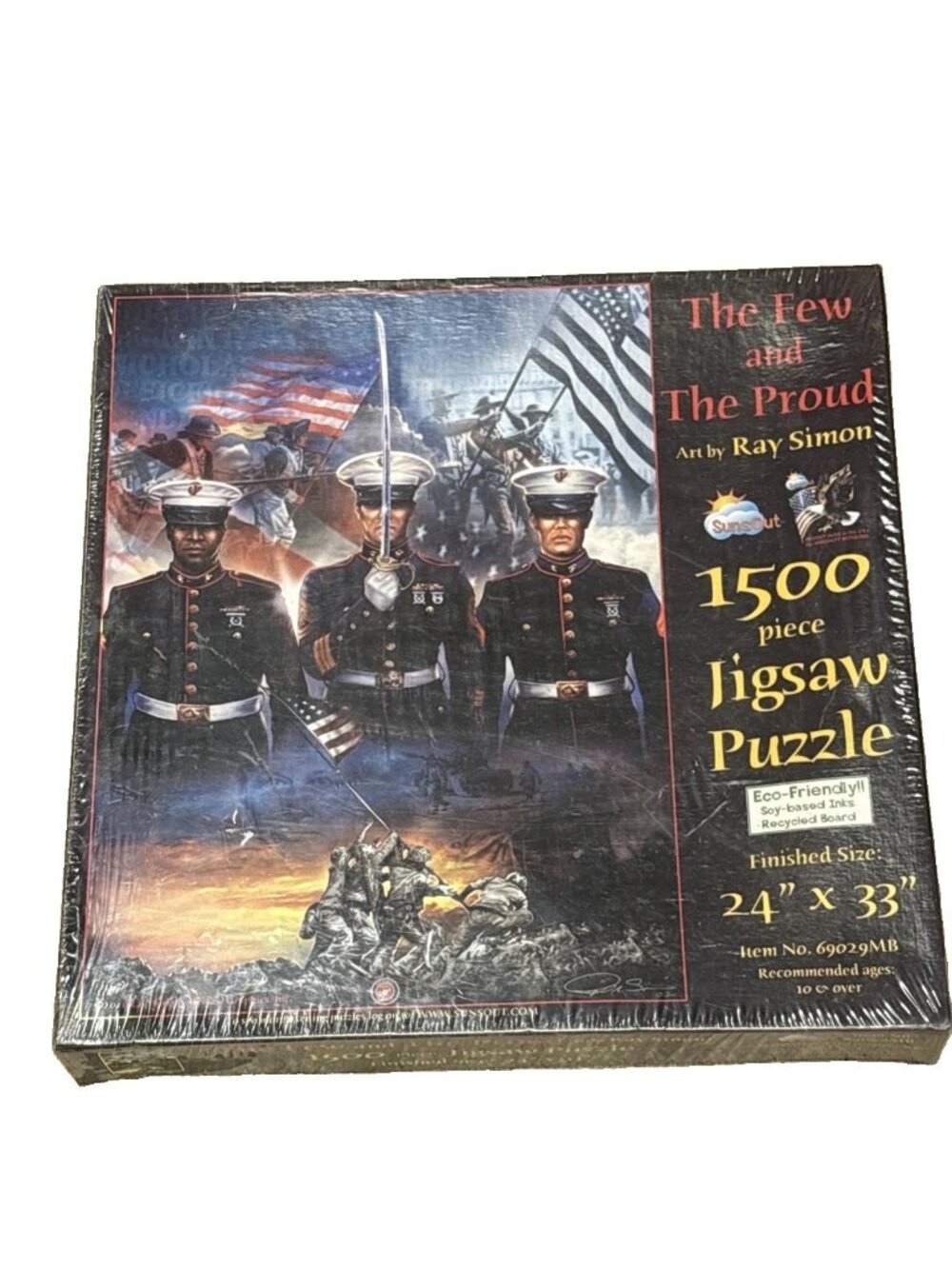 MARINES Jigsaw PUZZLE  The Few And Proud United States 1500 Pcs SEALED Read